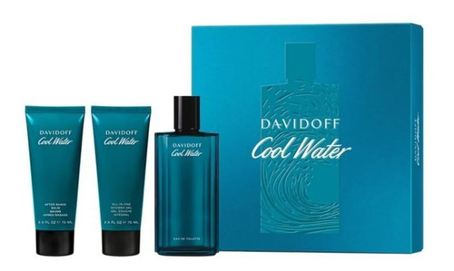 Perfume Cool Water Men 125ml Davidof Original Importada