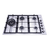 Cooktop Gás 5 Bocas Mesa De Aço Inox Escovado Dako 220v