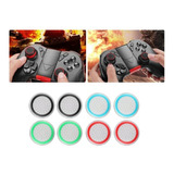 8 Grips Silicone Analógico Compatível Xbox One Ps4 E Ps5