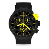 Reloj Swatch Checkpoint Yellow Sb02b403 Original 