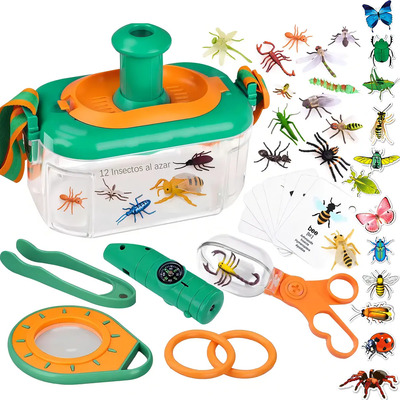 Kit Exploración Abigale Niños 48 Piezas Brújula Lupa y Más | MercadoLibre
