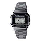 Reloj Hombre Casio A168wgg-1a Negro Digital / Lhua Store
