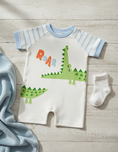 Comando Bebe Niño Cocodrilo Roar