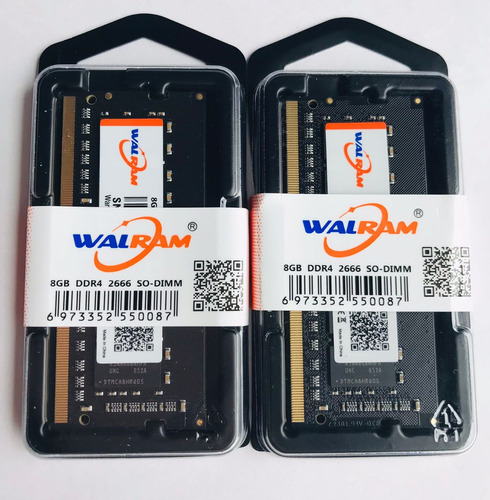 Memoria Ddr4 8gb  2666 Para Portatil Marca Walram