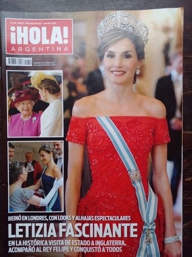 Revista Hola! Argentina N° 349 18/7/17 Madonna Wanda Nara 