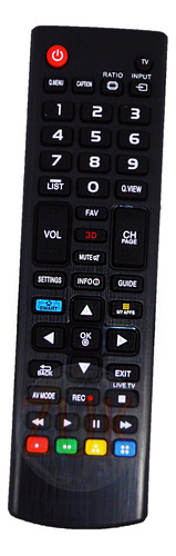 Control Para Tv LG Akb73715664 La6200 39ln5700sh Lb500 Zuk