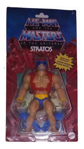 Masters Of The Universe Origins Mattel Stratos Figura Acción