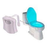 Sensor De Movimiento Con Luz Led Para Taza De Baño, Hogar 