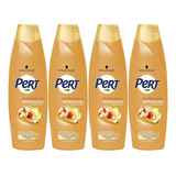  Shampoo Pert Nutrición Argán Y Aceite Aguacate 4 Pack 650ml