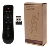 Controle Remoto De Tv 2.4g Fly Air Mouse T2 Anti-shake