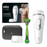 Depiladora Laser Braun Ipl, C/ Afeitadora Gillette Y Estuche