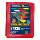 Lona Geesna Extra Heavy Duty (pesada) 27x34ft (8.1x10.2 Mts)