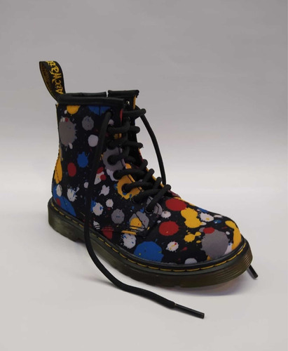 Botas Dr Martens Niños Oficiales Importada Delaney Splat #19