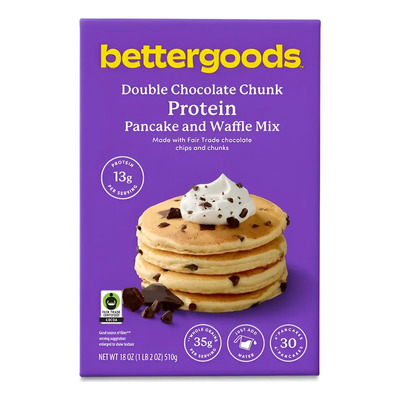 Bettergoods Double Chocolate Chunk Pancake Waffle Mix 18 Oz
