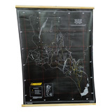 Mapa Prov. De Catamarca Pizarra Negro Para Tiza 90x130cm