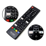 Controle Remoto Compatível Tv LG Smart Netflix Prime Video