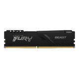 Memoria Ram Kingston Fury Beast Black Ddr4 8gb 2666mt/s Dimm