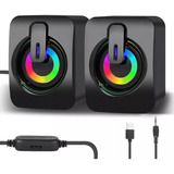 Bocina Pc Rgb Bocinas Para Computadora Multimedia Subwoofer