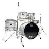 Bateria Acústica Mapex Prodigy Completa White Wood Grain