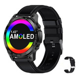 Reloj Inteligente Deportivo Para Hombre Ip68, Amoled Hd, Nfc