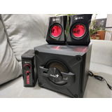 Parlante Genius Gx Gaming Subwoofer 2.1 Canales Sw-g2.1 1250