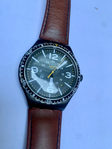  Impecable Reloj Swatch Special Unit (usado, 4 Usos), Cuero