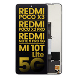 Modulo Pantalla Xiaomi Redmi Poco X3 Note 9 Pro Mi 10t Lite