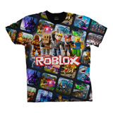 Camiseta Gamer Roblox Mario Crash Among Us Brawl Stars Sonic