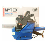 Etiquetadora Motex Mx 2316 Lote / Elaborado  / Vencimiento