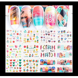 Pack De 12 Sticker Al Agua ( Summer )