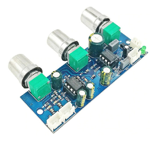 Modulo Preamplificador 2.1 Canales Pasa Bajas