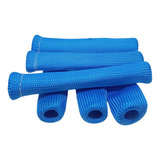 Kit Protectores Térmicos 6 Capuchones Cables De Bujias Azul