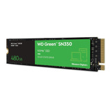 Ssd Wd Green 480gb M2 Nvme 2280 Sn350 Wds480g2g0c