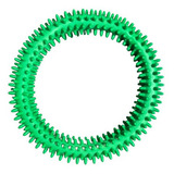 Juguete Mordedera Para Perro De Goma Forma Circular - Verde