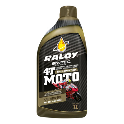 Aceite Raloy Moto 4 Tiempos 15w-50 Sintético Litro | MercadoLibre