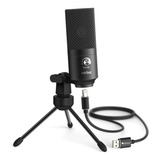 Microfono Usb Fifine K680 Para Srteaming Podcast Grabacion