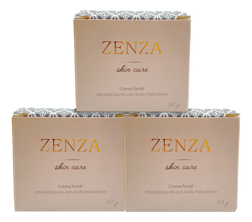 Zenza 3x2- Crema Facial Ultrahidratante - Marca Oficial