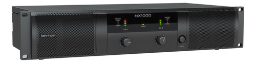Behringer Nx1000 Amplificador De Poder De 2 Canales,