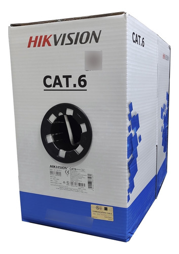 Cable Utp Cat6 Ds-1ln6-ue-w Hikvision