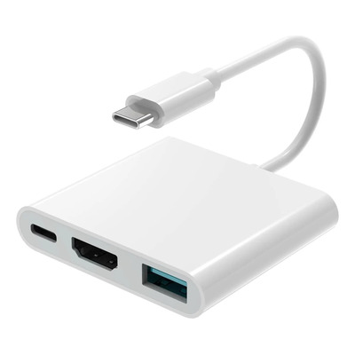 Adaptador Av Digital Airsky Usb-c Multiporta, Adaptador Usb