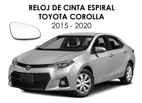 Espejo Retrovisor Luna, Luneta Para Toyota Corolla 2015 /18 Foto 3