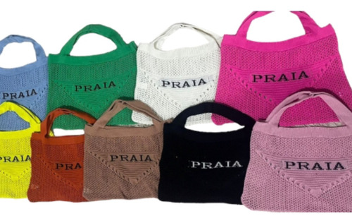 Bolsa De Praia / Saída De Praia Verão Tricot