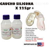 Caucho Silicona Liquido Moldes Gel X 225gr Almohadillas Prot