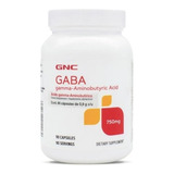 Ácido Gamma-aminobutírico 750 - Gnc - Gaba 90 Capsulas