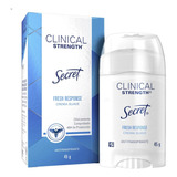 Desodorante Secret Clinical Creme Fresh Response 45g