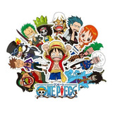 One Piece 48 Calcomanias Stickers D Pvc Vs Agua Anime Manga