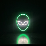 Cartel 'alien' En Neon Led/flex 