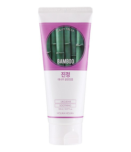 Holika Holika Daily Fresh Bamboo Espuma Limpiadora