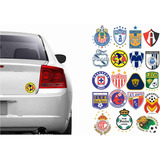 Stickercalcomanía Cajuela Auto Equipos Futbol Mexicano Vinil