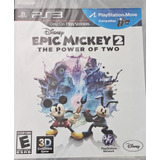 Juego Epic Mickey 2 Ps3 Version Fisica Nuevo Y Sellado